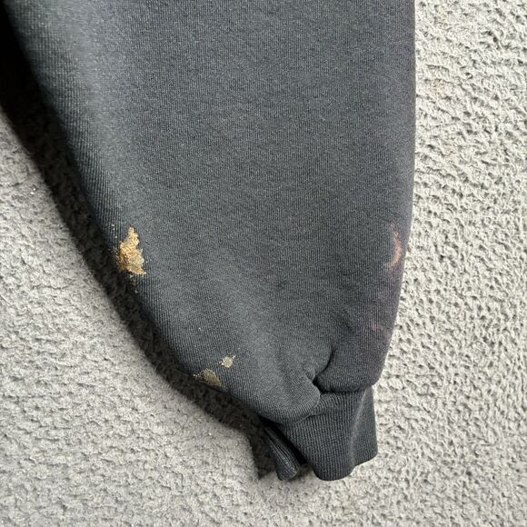 Vintage Russell Athletic Sweatshirt Mens XL Black Crewneck Fleece USA Made - Picture 5 of 15